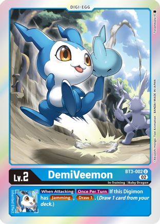 BT3-002UC DemiVeemon (Resurgence Booster Reprint)