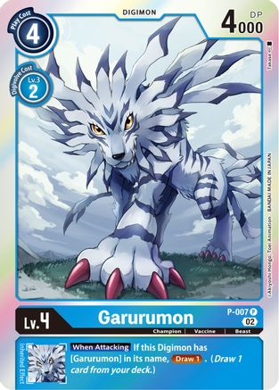 P-007P Garurumon (Resurgence Booster Reprint)