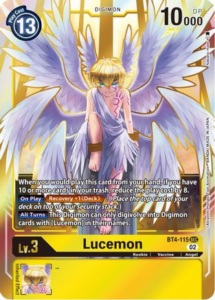 BT4-115SEC Lucemon (Resurgence Booster Reprint)