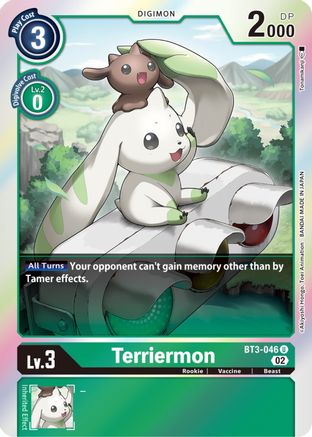 BT3-046UC Terriermon (Resurgence Booster Reprint)