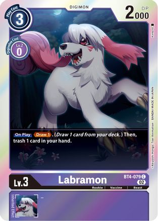 BT4-079C Labramon (Resurgence Booster Reprint)