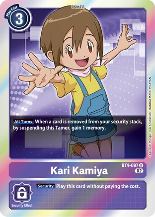 BT4-097R Kari Kamiya (Resurgence Booster Reprint)