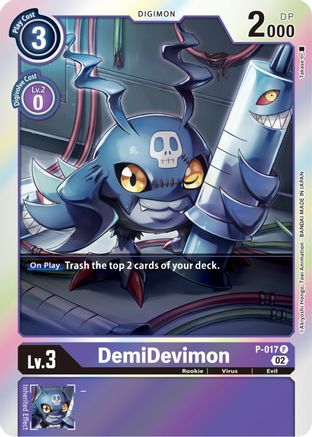 P-017P DemiDevimon (Resurgence Booster Reprint)