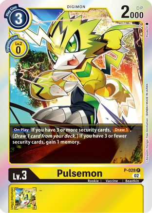 P-028P Pulsemon (Resurgence Booster Reprint)