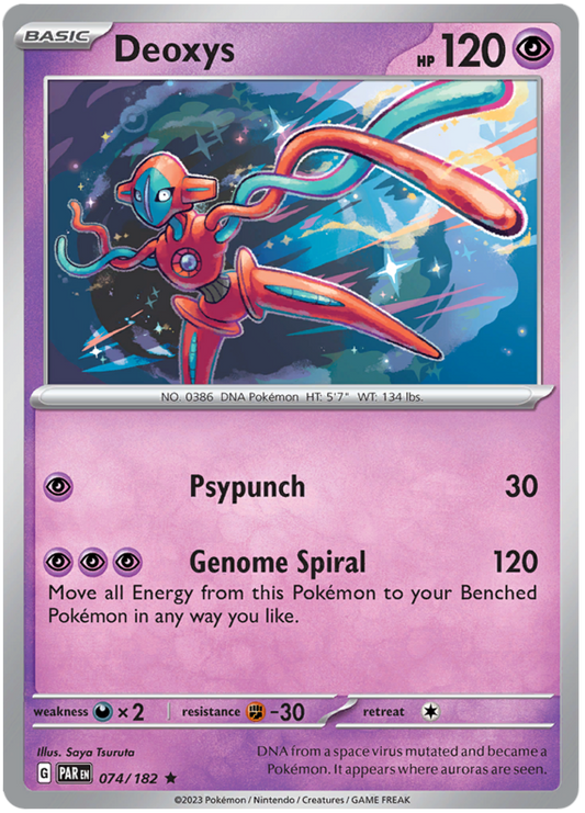 074/182 - Deoxys - Paradox Rift