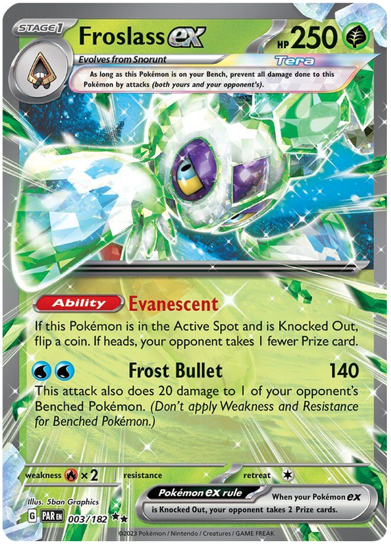 003/182 - Froslass ex - Paradox Rift