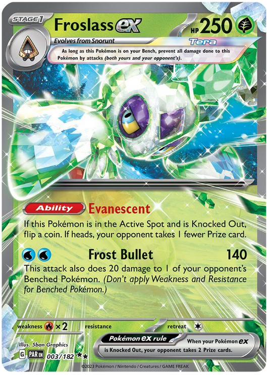 003/182 - Froslass ex - Paradox Rift