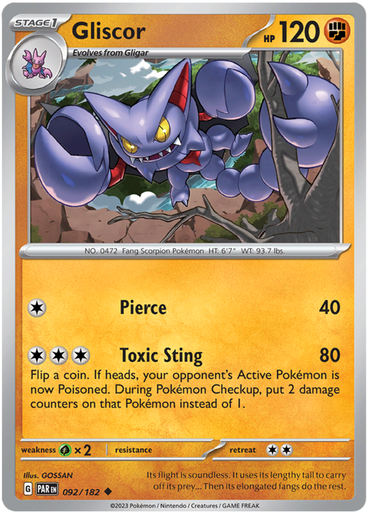 092/182 - Gliscor - Paradox Rift