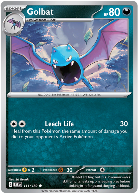 111/182 - Golbat - Paradox Rift