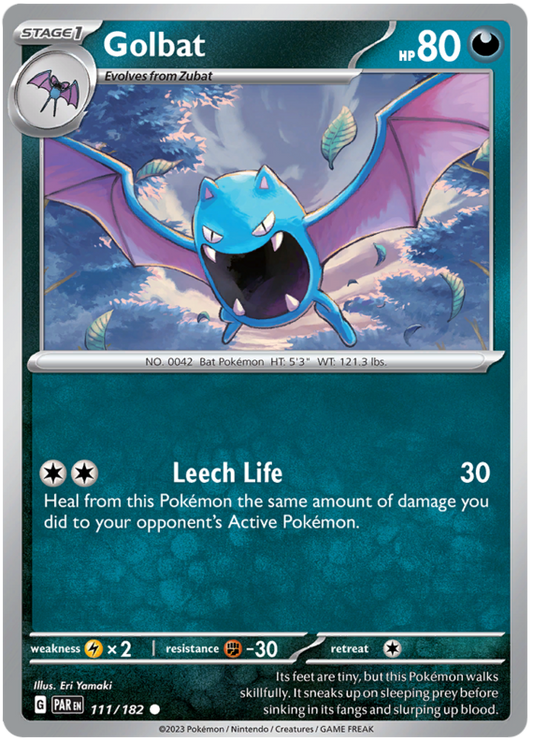 111/182 - Golbat - Paradox Rift