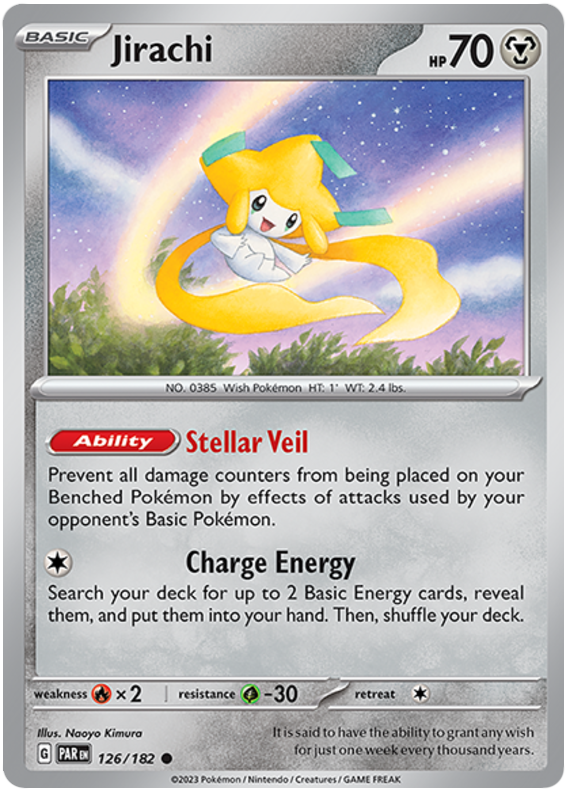 126/182 - Jirachi - Paradox Rift