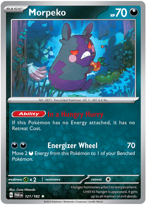 121/182 - Morpeko - Paradox Rift