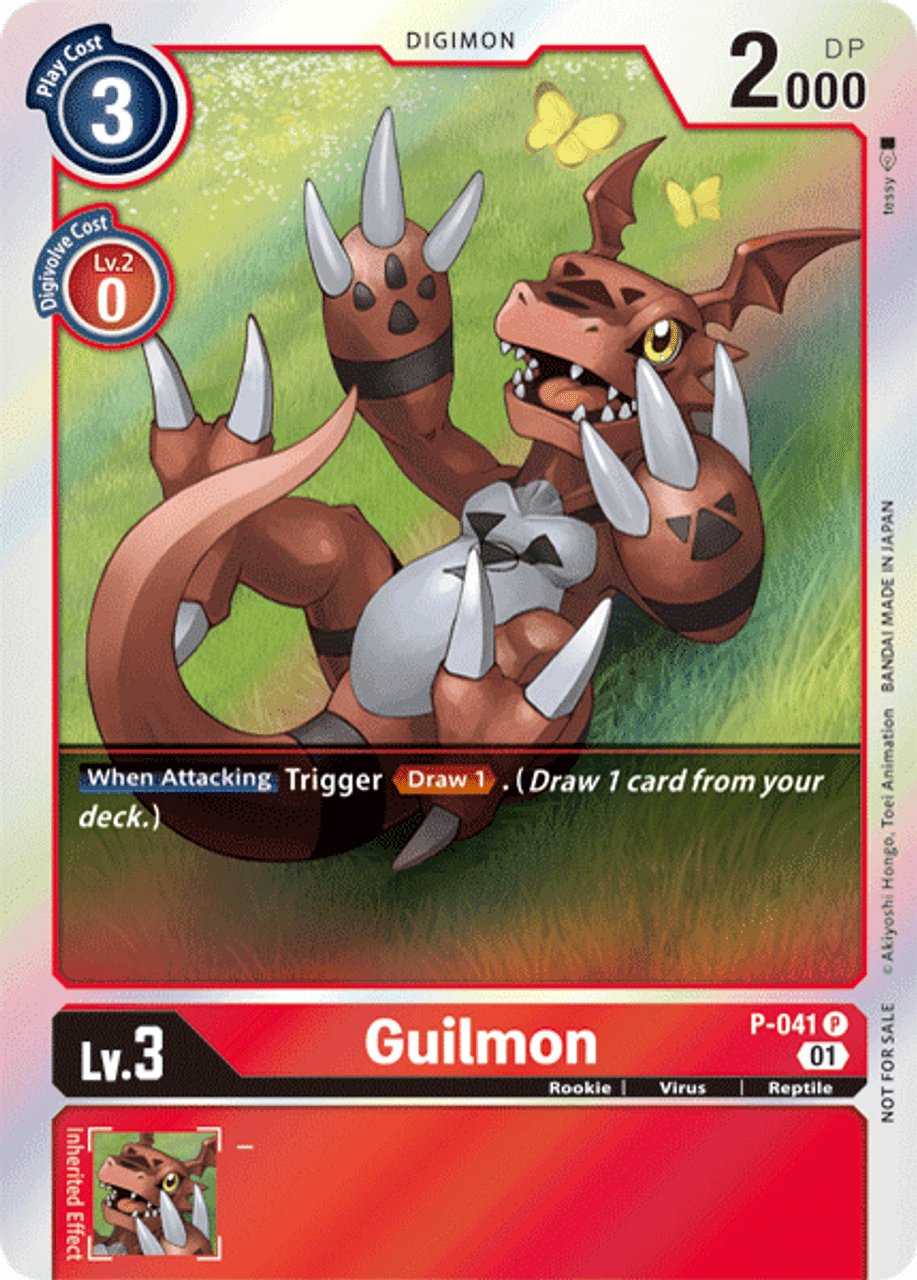 P-041 Guilmon - Volution Cards and Collectables