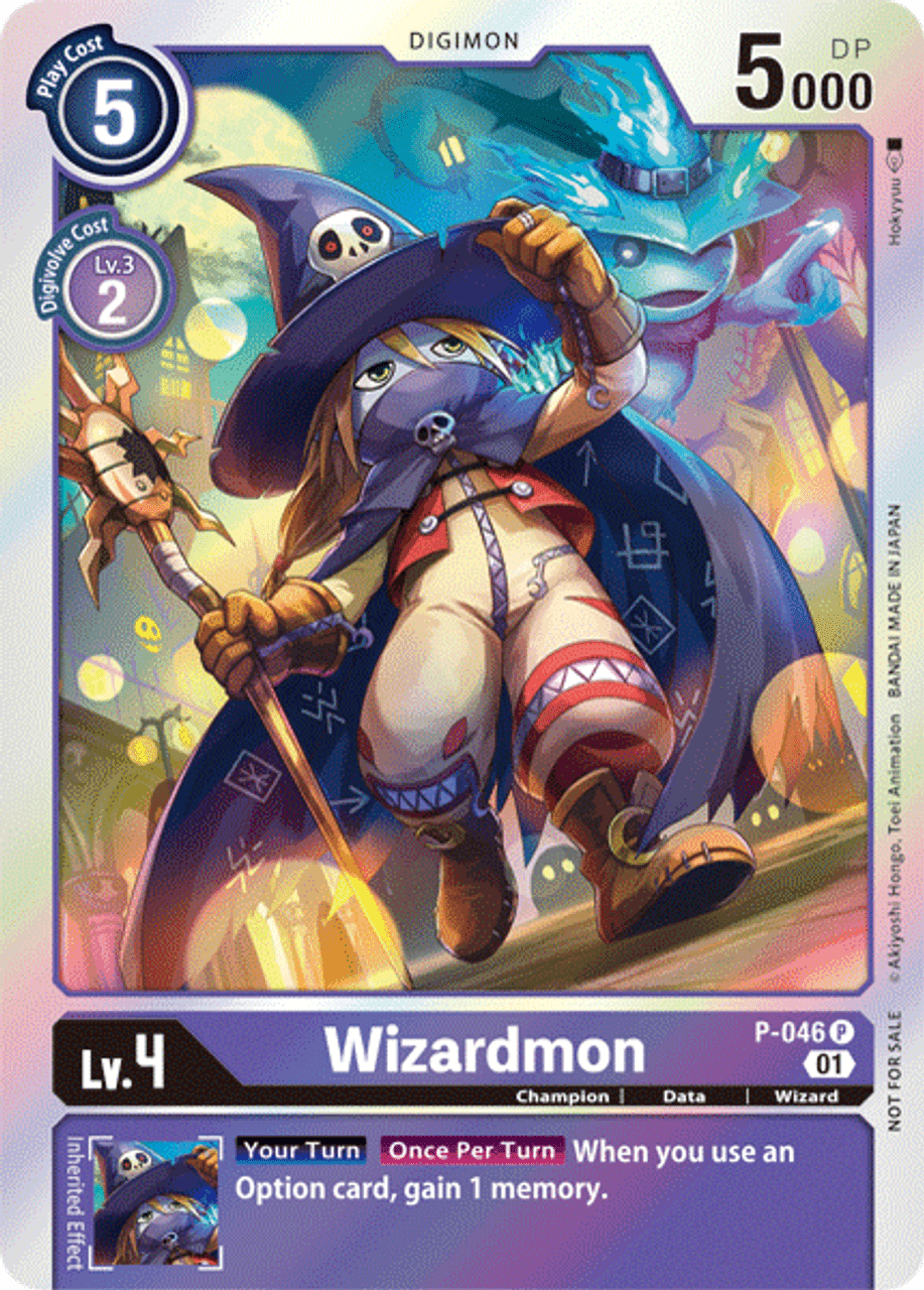 P-046 Wizardmon - Volution Cards and Collectables