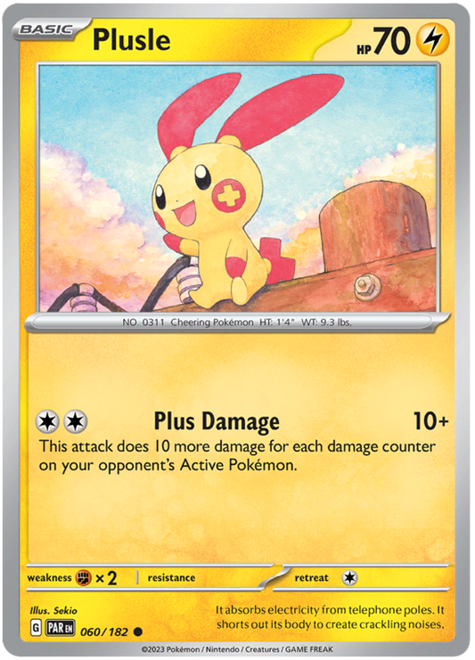 060/182 - Plusle - Paradox Rift