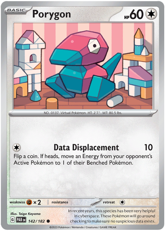 142/182 - Porygon - Paradox Rift