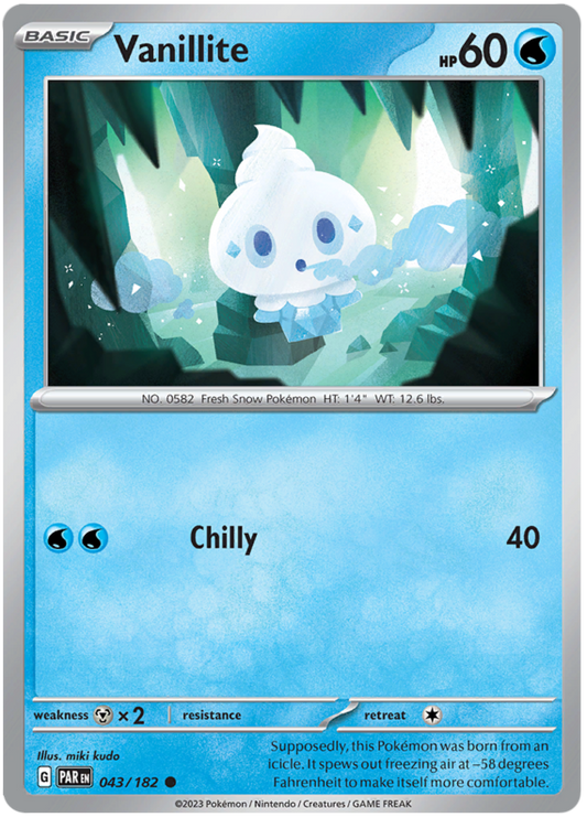 043/182 - Vanillite - Paradox Rift