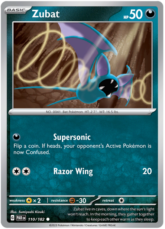 110/182 - Zubat - Paradox Rift