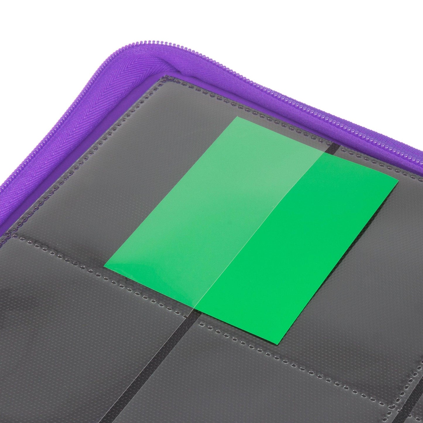 Palms Off Gaming – 9 Pocket Zip Trading Card Binder – PURPLE - Volution Cards and Collectables