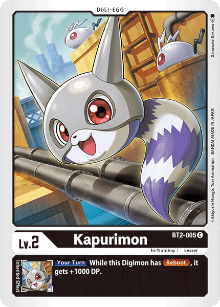 BT2-005C Kapurimon - Volution Cards and Collectables