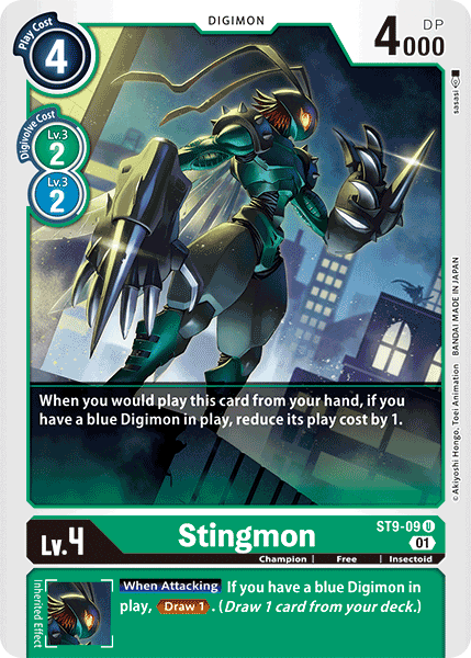 ST9-09UC Stingmon - Volution Cards and Collectables