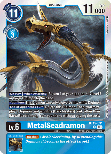 BT15-031R MetalSeadramon