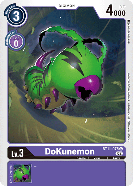 BT11-075C DoKunemon (Foil) - Volution Cards and Collectables