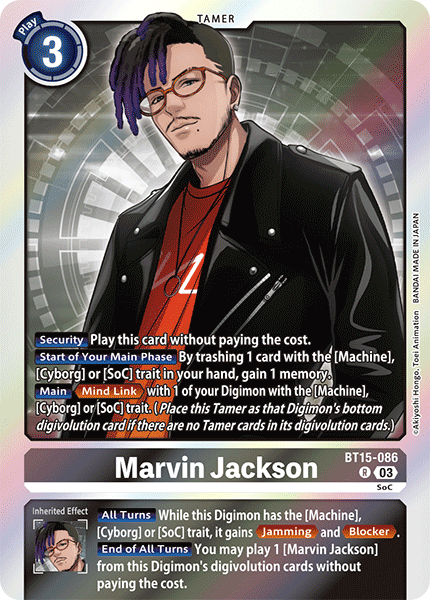 BT15-086R Marvin Jackson