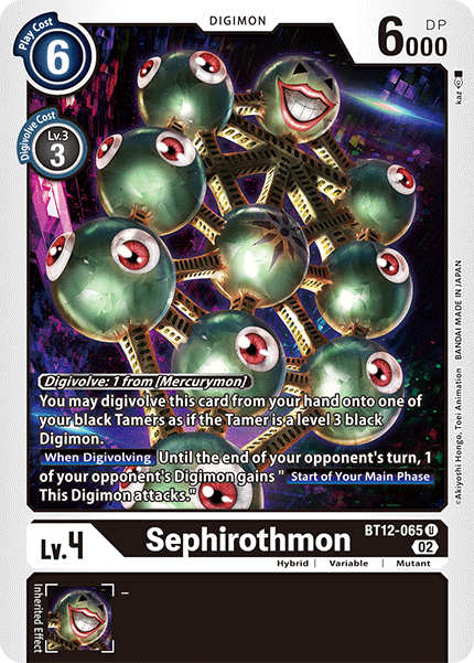 BT12-065UC Sephirothmon