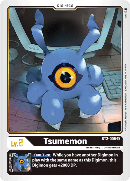 BT2-006R Tsunemon - Volution Cards and Collectables