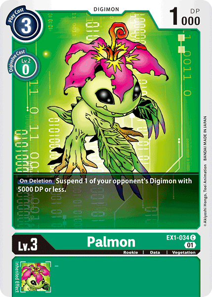 EX1-034C Palmon - Volution Cards and Collectables