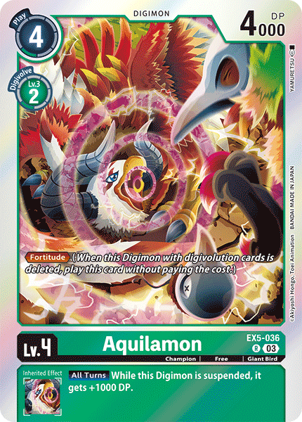 EX5-036R Aquilamon