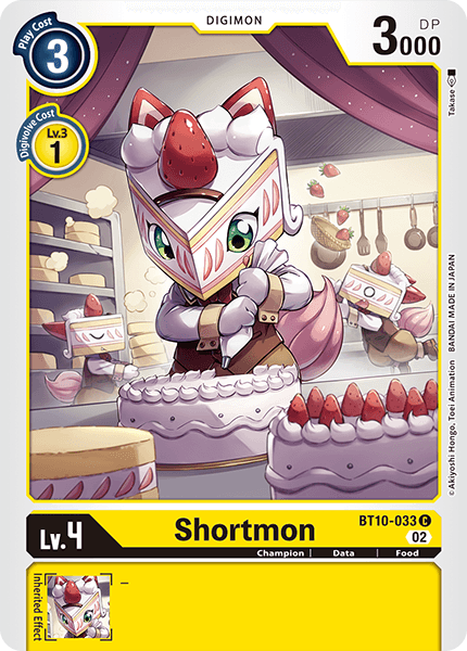 BT10-033C Shortmon - Volution Cards and Collectables