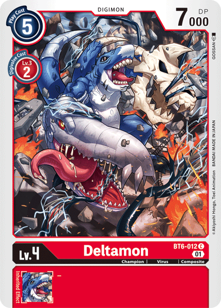 BT6-012C Deltamon - Volution Cards and Collectables