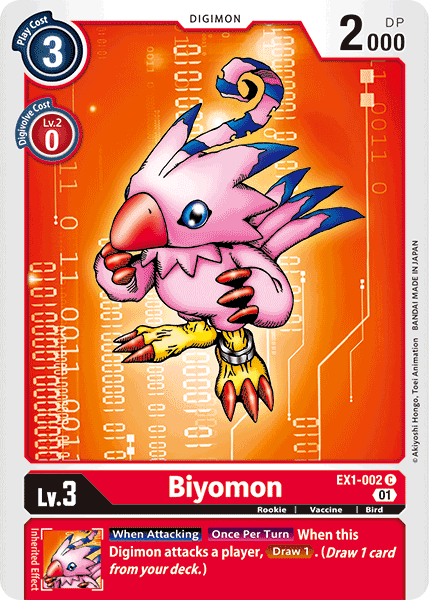 EX1-002C Biyomon - Volution Cards and Collectables