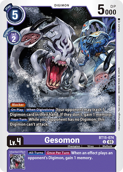 BT15-074UC Gesomon