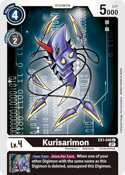 EX1-046C Kurisarimon - Volution Cards and Collectables