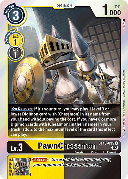 BT13-035R PawnChessmon