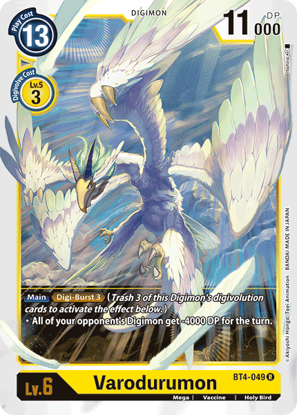 BT4-049R Varodurumon - Volution Cards and Collectables