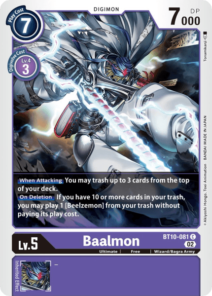 BT10-081C Baalmon - Volution Cards and Collectables