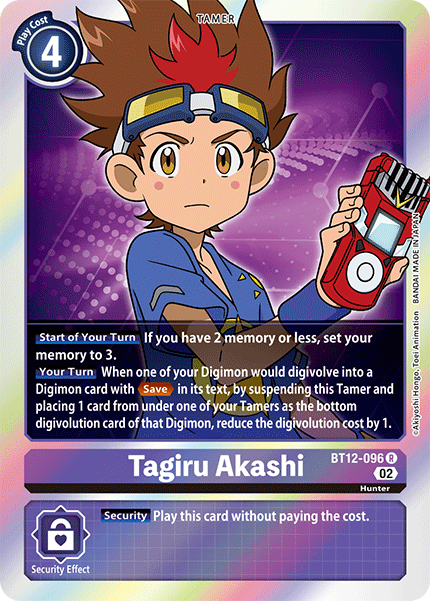 BT12-096R Tagiru Akashi