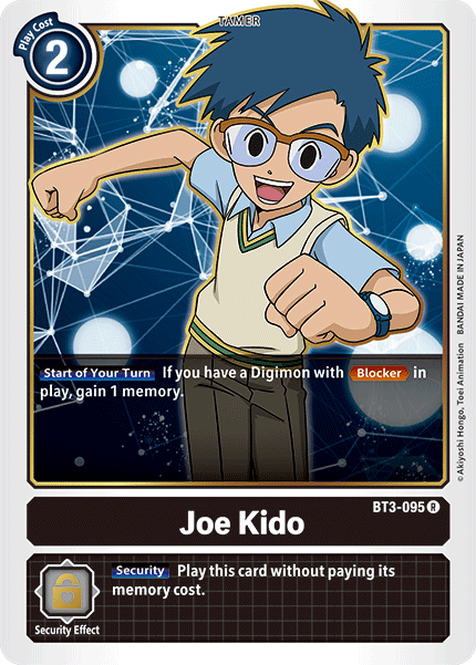 BT3-095R Joe Kido - Volution Cards and Collectables