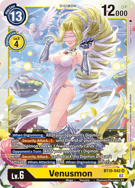 BT10-042SR Venusmon - Volution Cards and Collectables