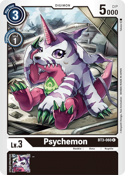 BT3-060C Psychemon - Volution Cards and Collectables