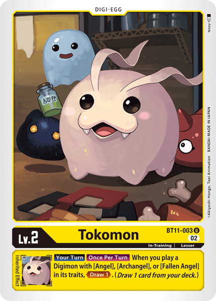 BT11-003UC Tokomon - Volution Cards and Collectables