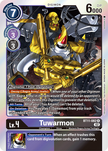 BT11-082R Tuwarmon - Volution Cards and Collectables