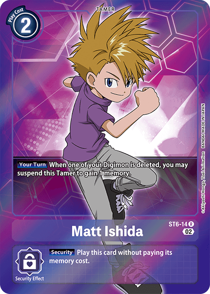 ST6-14R Matt Ishida (Alternate Art) - Volution Cards and Collectables