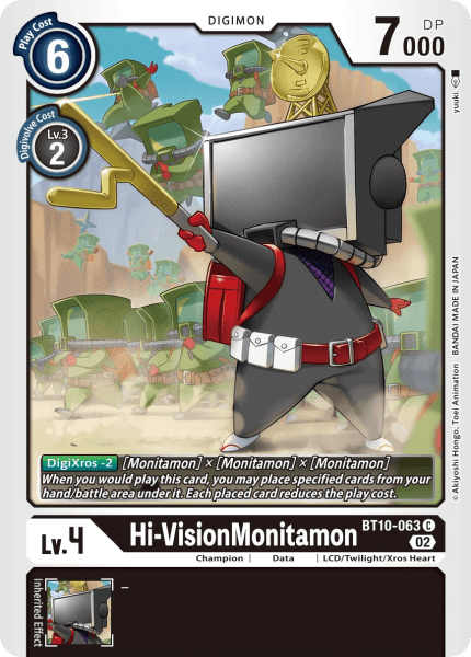 BT10-063C Hi-VisionMonitamon - Volution Cards and Collectables