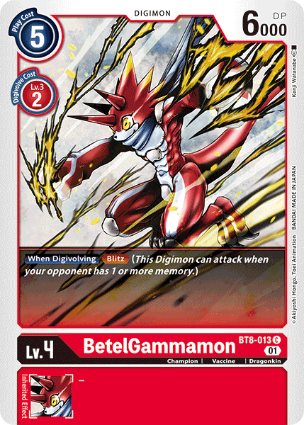 BT8-013C BetelGammamon - Volution Cards and Collectables