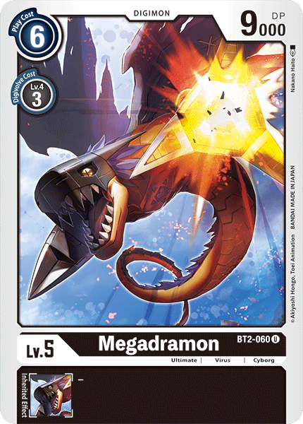 BT2-060UC Megadramon - Volution Cards and Collectables